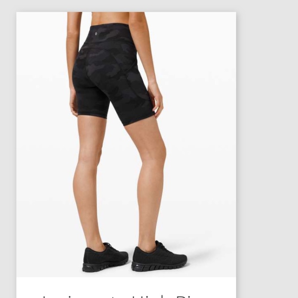 Invigorate biker shorts 8”